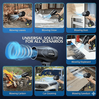 JETSTAR™ Cordless Turbo Jet Blower – Car, Home & Garden Cleaning - JETSTAR™